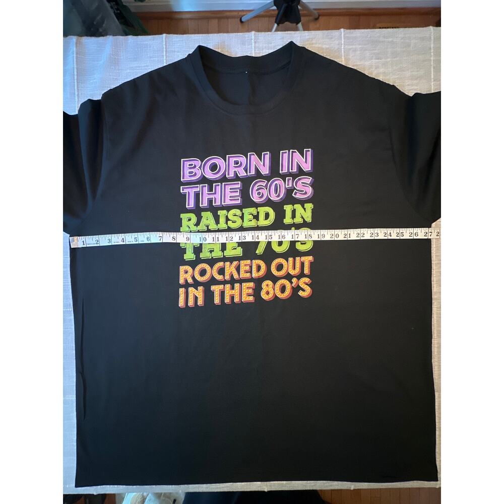 Fashion‎ Graphic T-Shirt Mens XL Black Retro Vintage 90s Streetwear Grunge - Picture 3 of 5